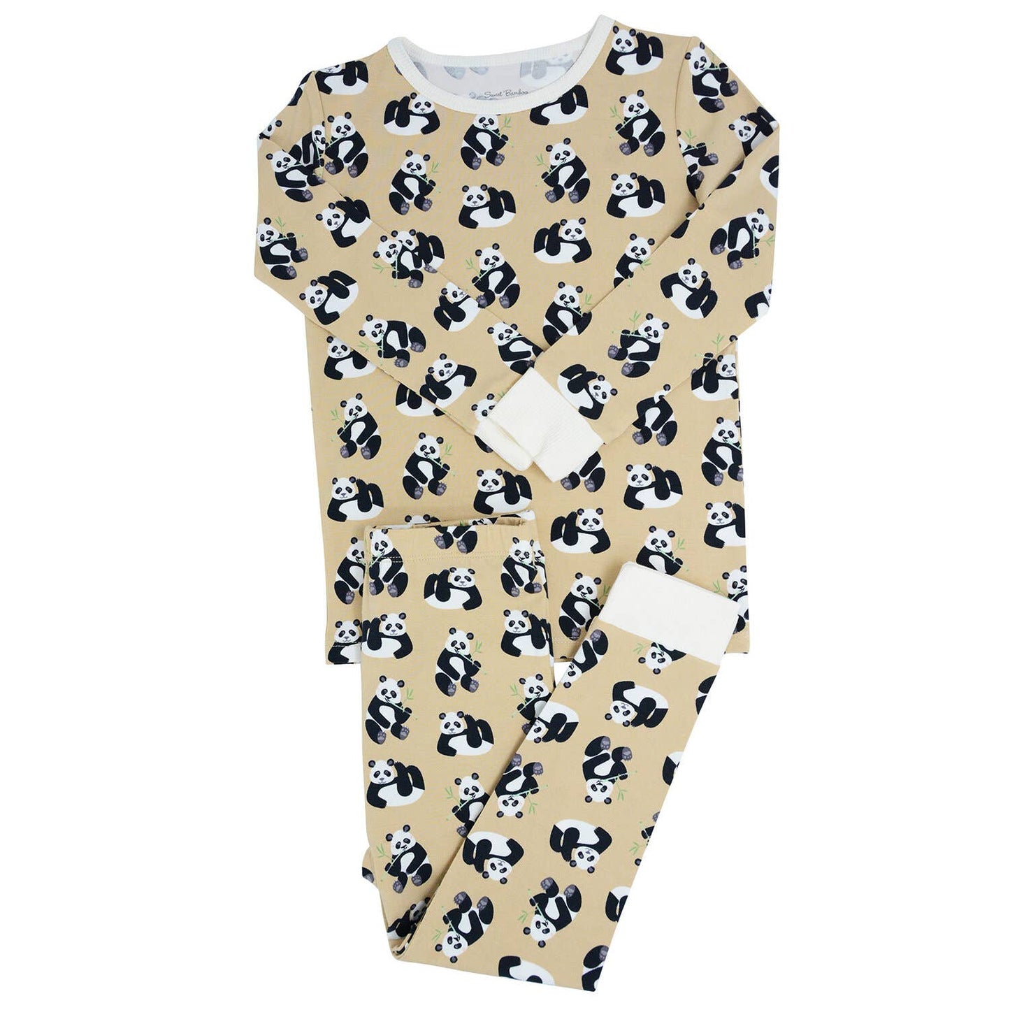 Bamboo Long Sleeve Loungewear - Panda