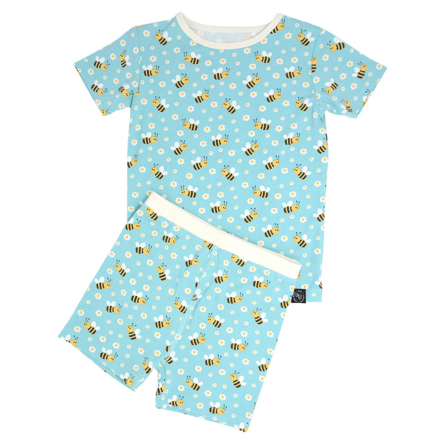 Bamboo Short Sleeve Pajamas - Honey Bee